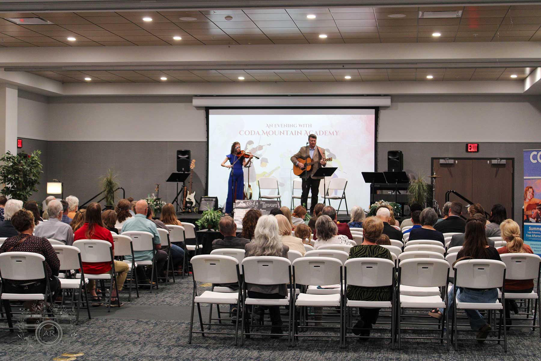 A concert at New River Convention Center
