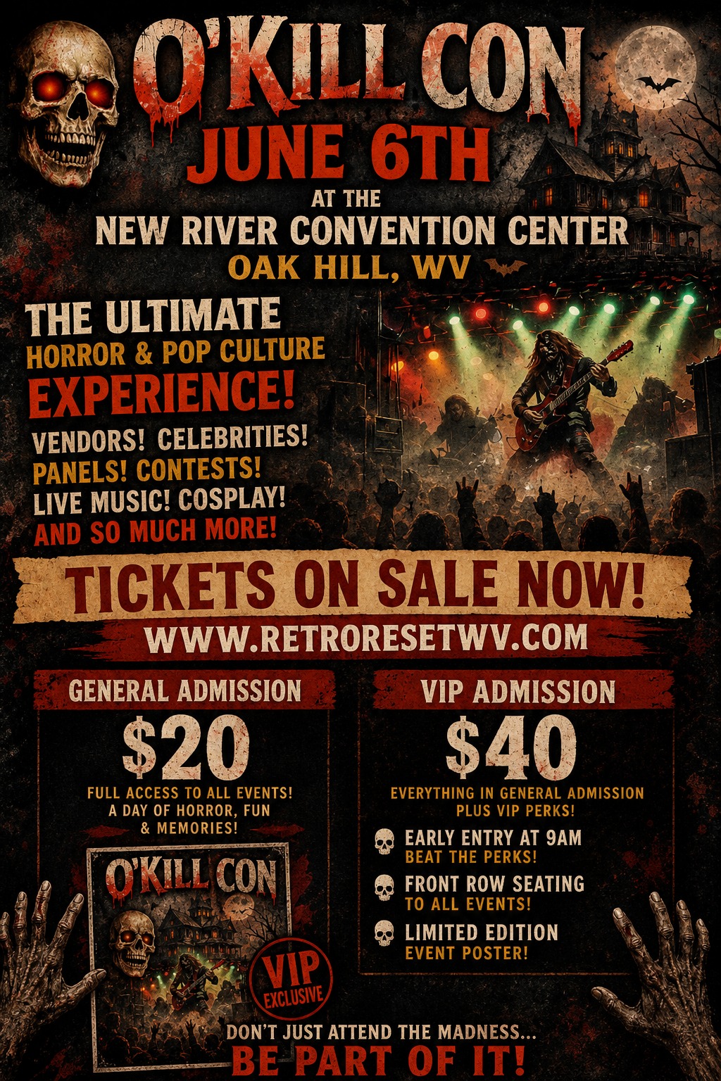 O'Kill Con tickets