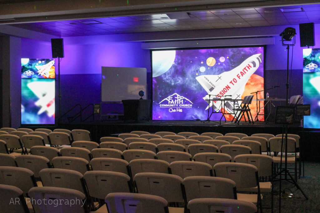 Bible School at New River Convention Center.