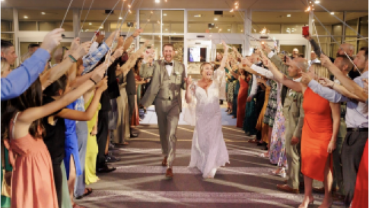 Wedding Reception Exit