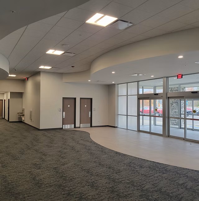 Lobby area at NRCC.