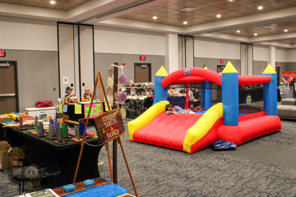 Vendor shows in the Ballroom.